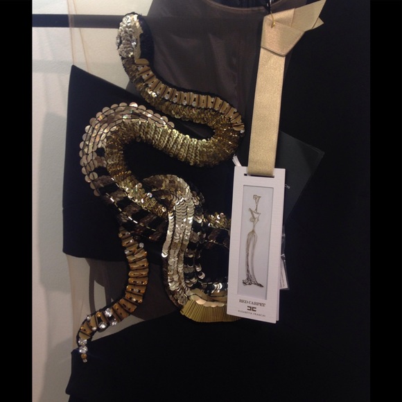 lisabetta Franchi Snake-Embellished Gown - Picture 5 of 5